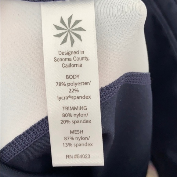 NWOT Athleta high waist yoga tight - Picture 6 of 7